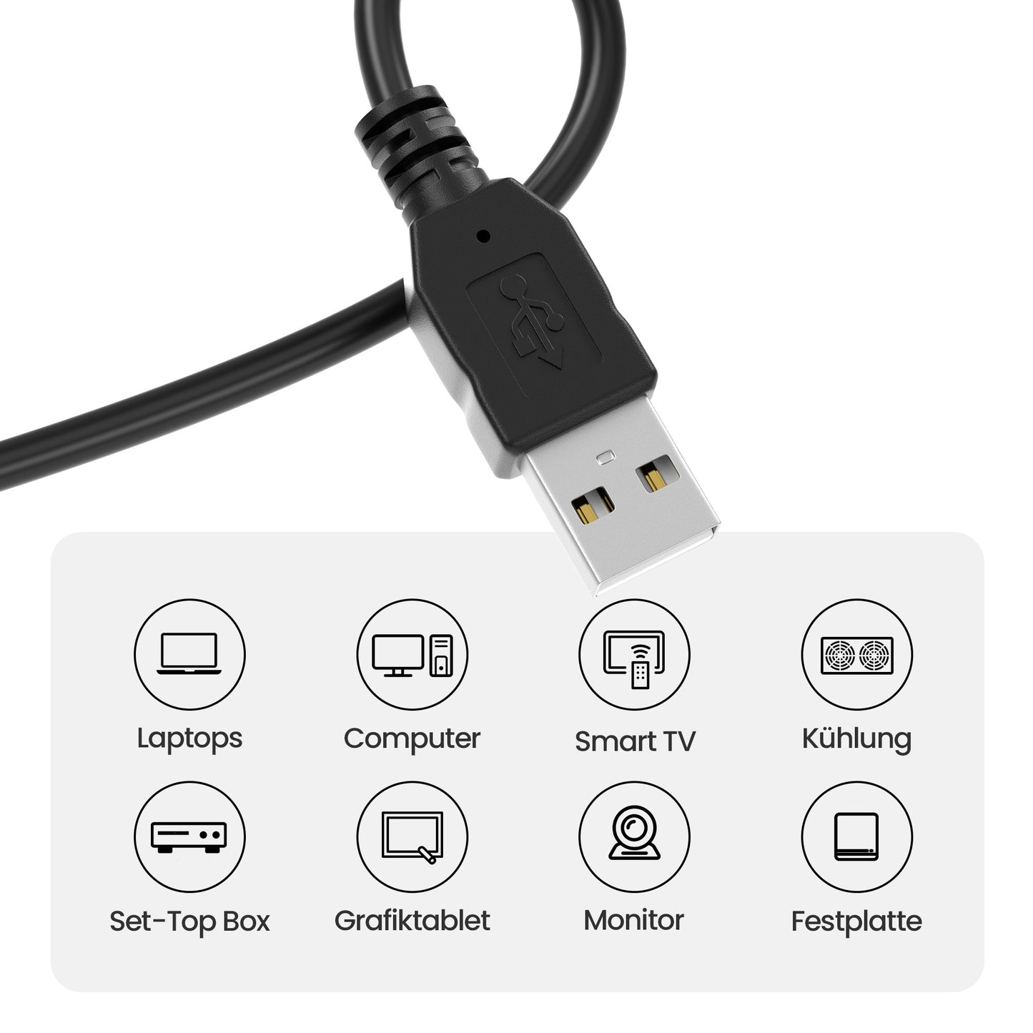 USB A Stecker zu USB A Stecker - Variation