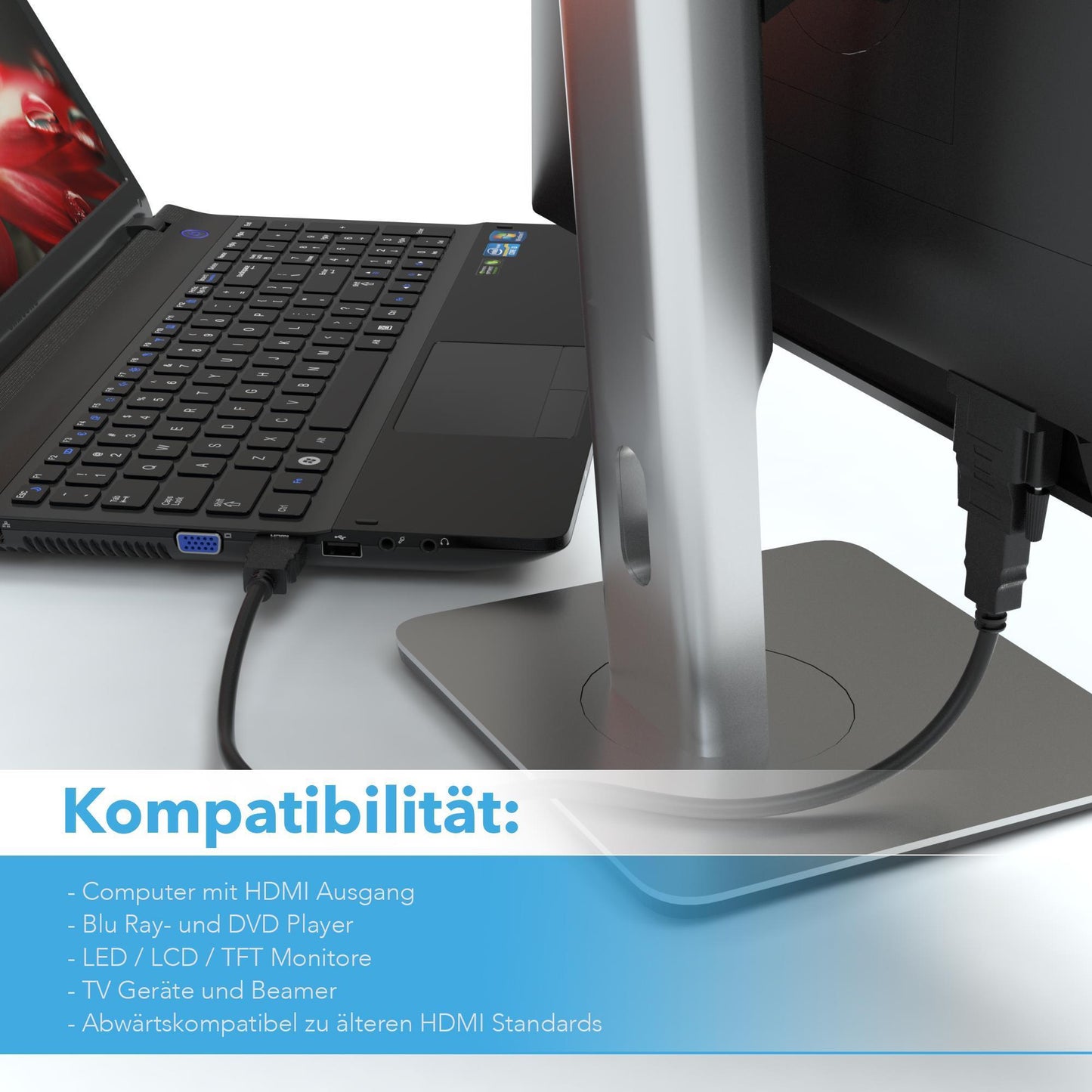 HDMI auf DVI-D Adapter