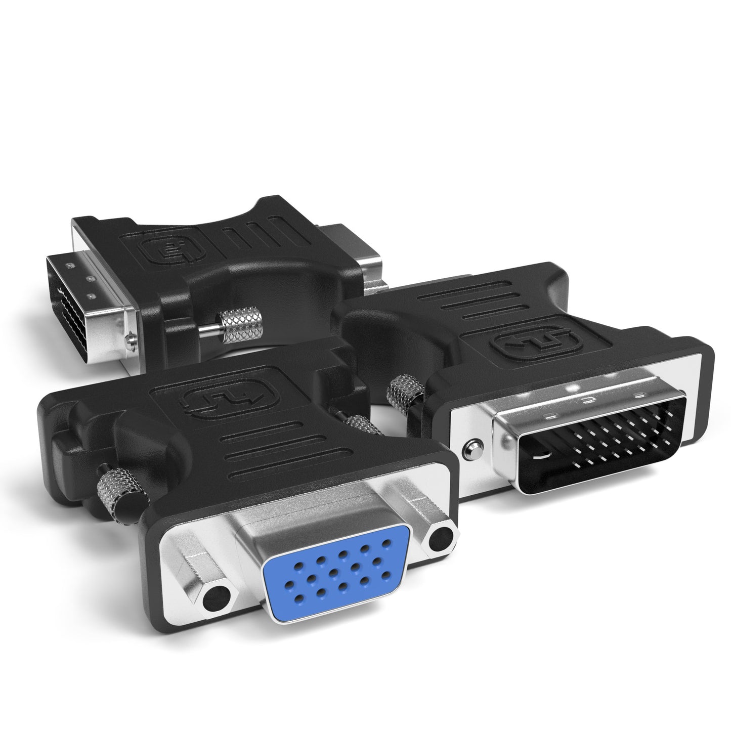 DVI-D-Stecker 24+1 Dual-Link/VGA-Buchse
