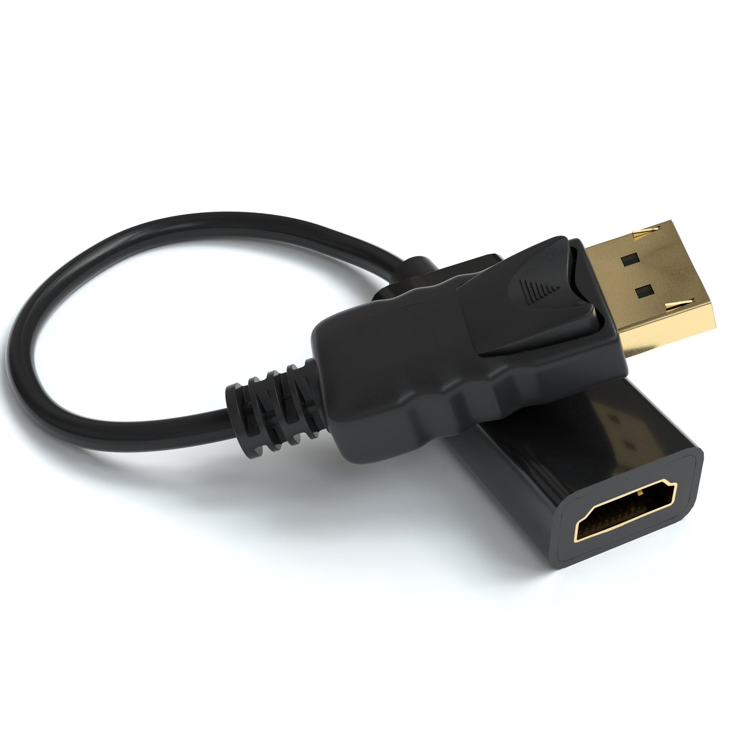 Displayport Male - HDMI Female / 4K@30Hz 0,1m