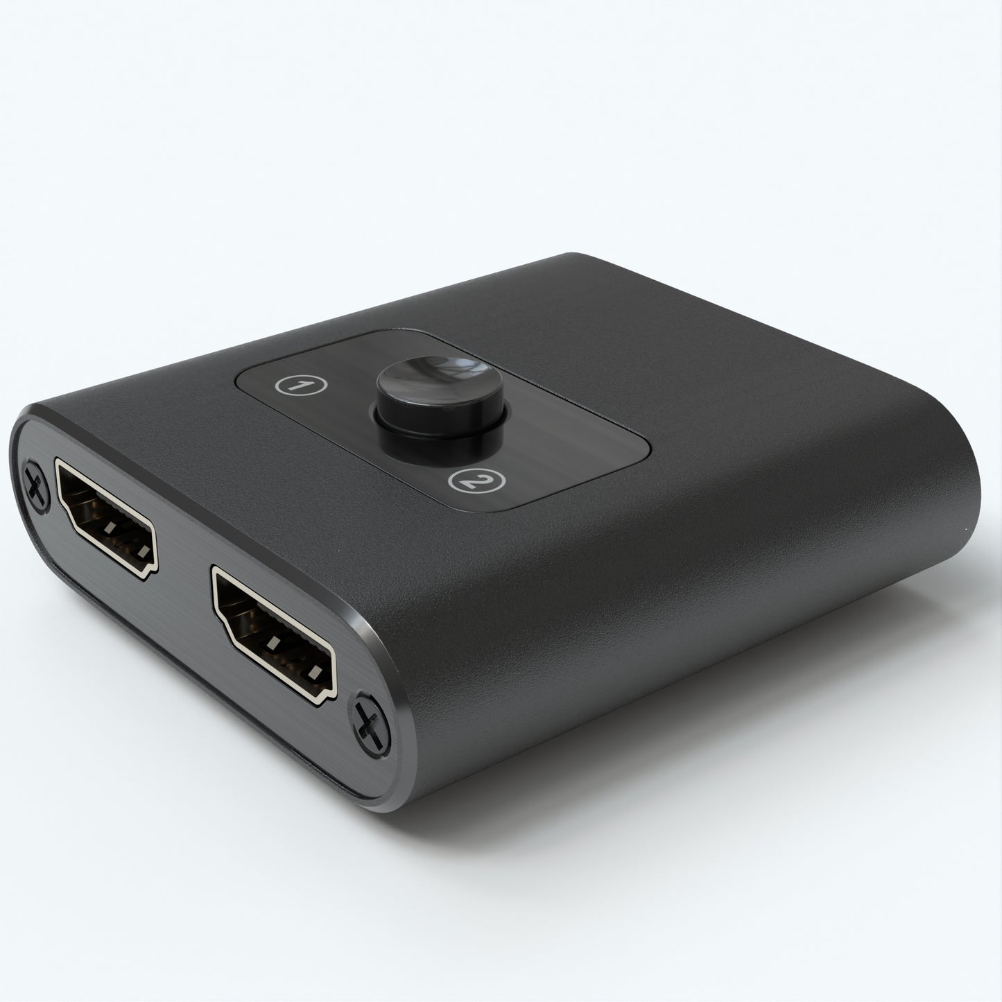 HDMI Umschalter 2x1, bidirektional, Metall, 4K60Hz