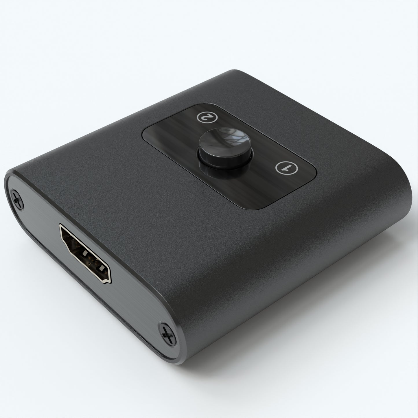 HDMI Umschalter 2x1, bidirektional, Metall, 4K60Hz
