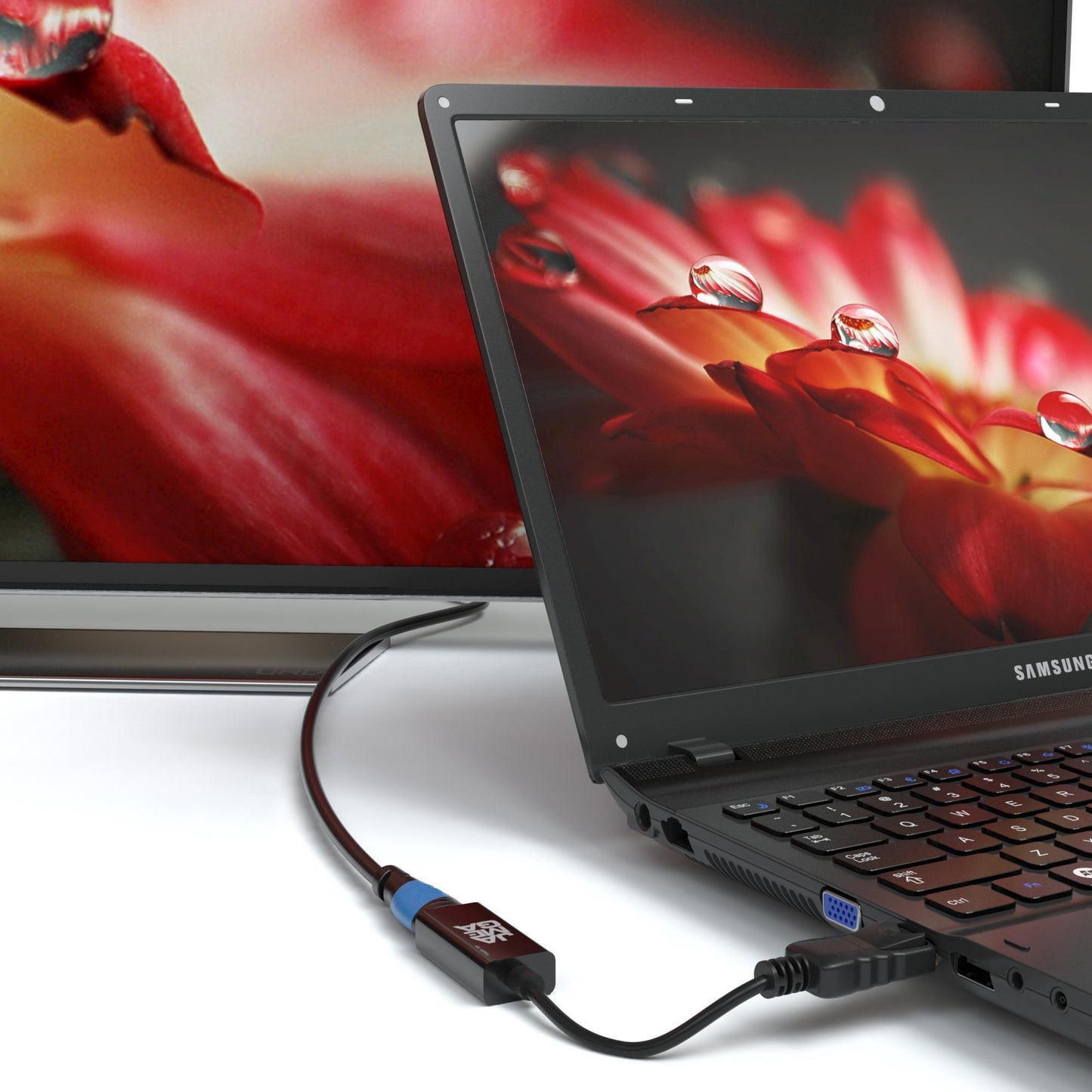Displayport Male - HDMI Female / 4K@60Hz 0,1m