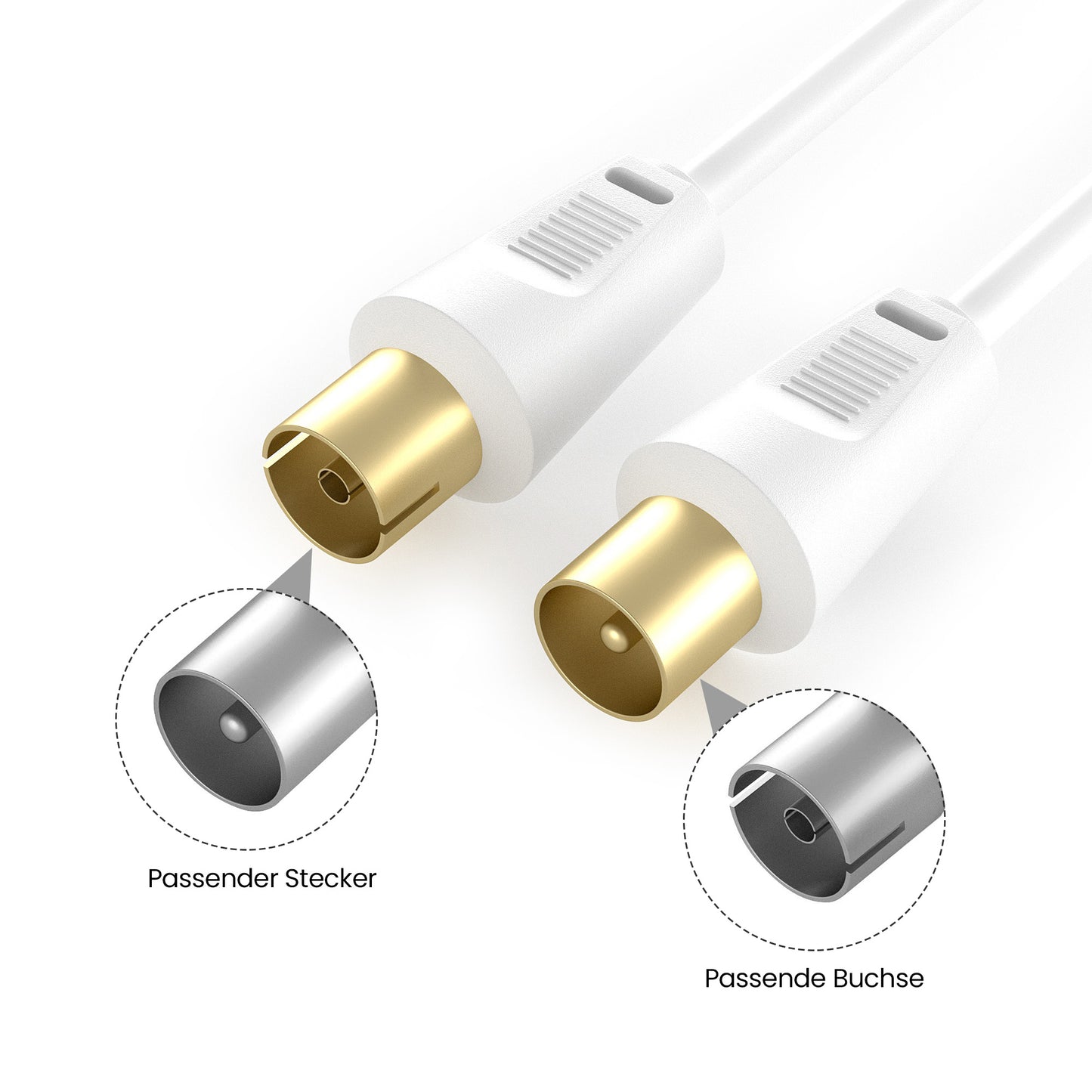 TV Antennenkabel 1m - 50m