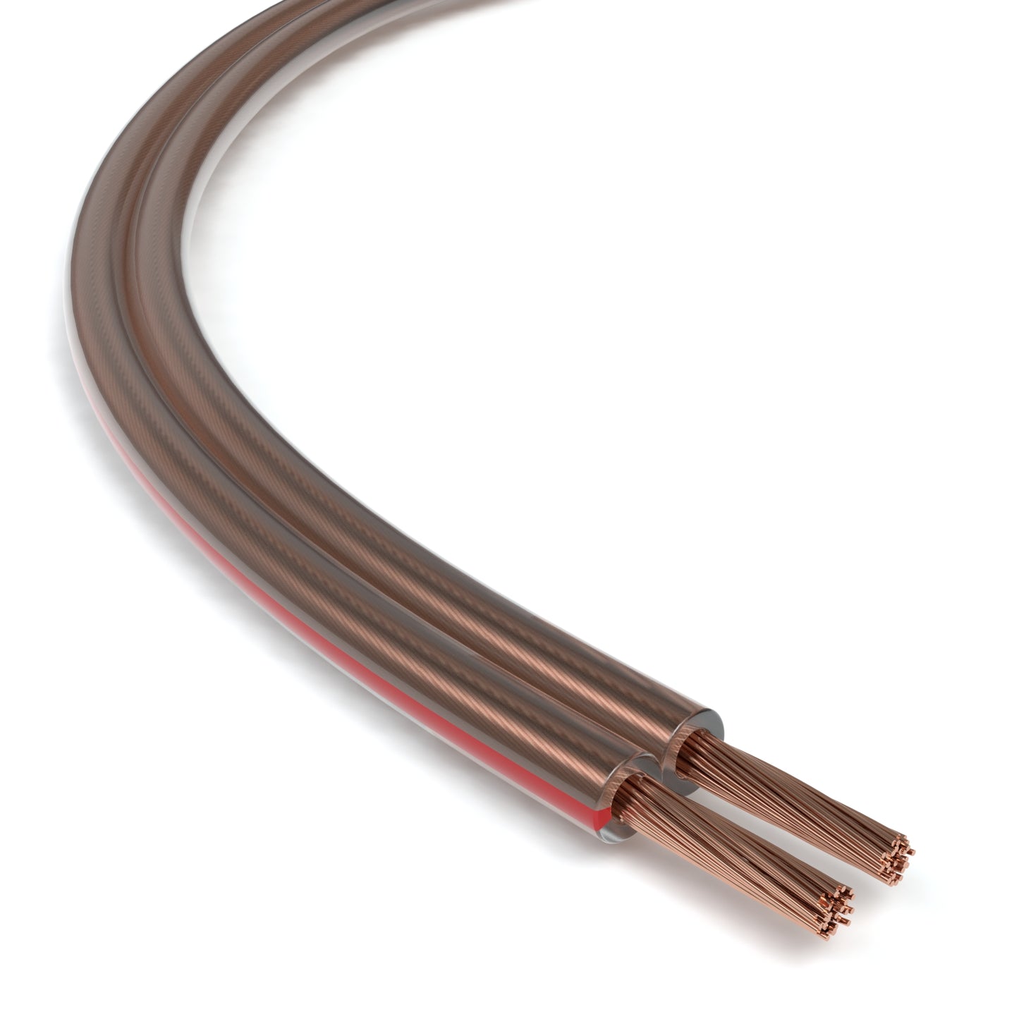 Lautsprecherkabel, 2 x 0,75mm², transparent - S-Impuls Variante