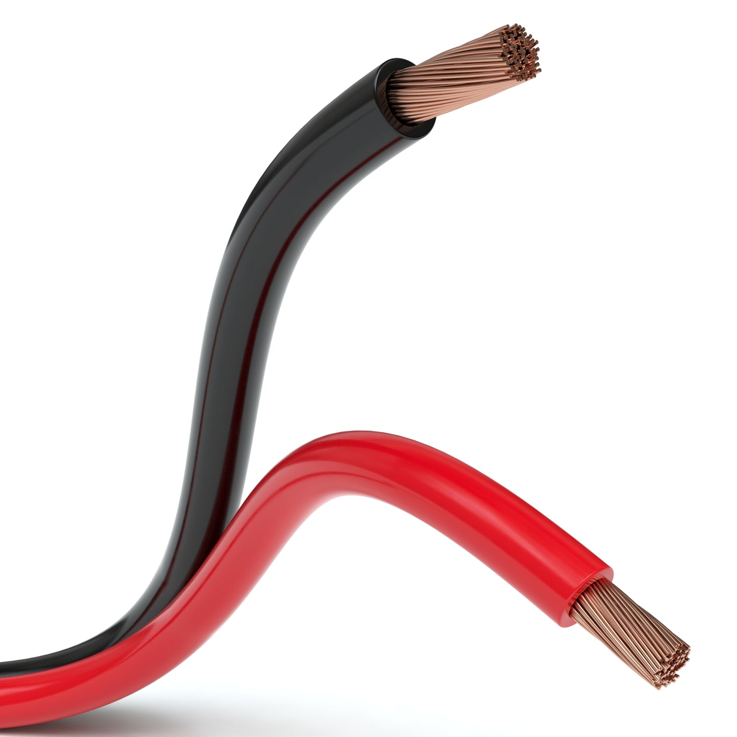 Lautsprecherkabel, 2 x 2,5mm², rot/schwarz - S-Impuls Variante