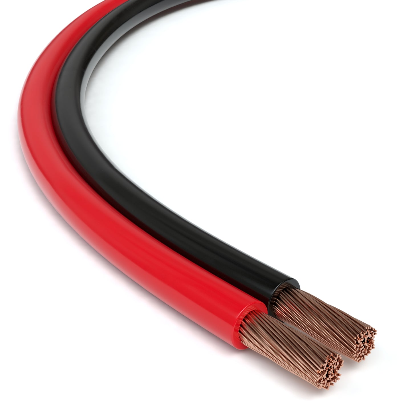 Lautsprecherkabel, 2 x 2,5mm², rot/schwarz - S-Impuls Variante