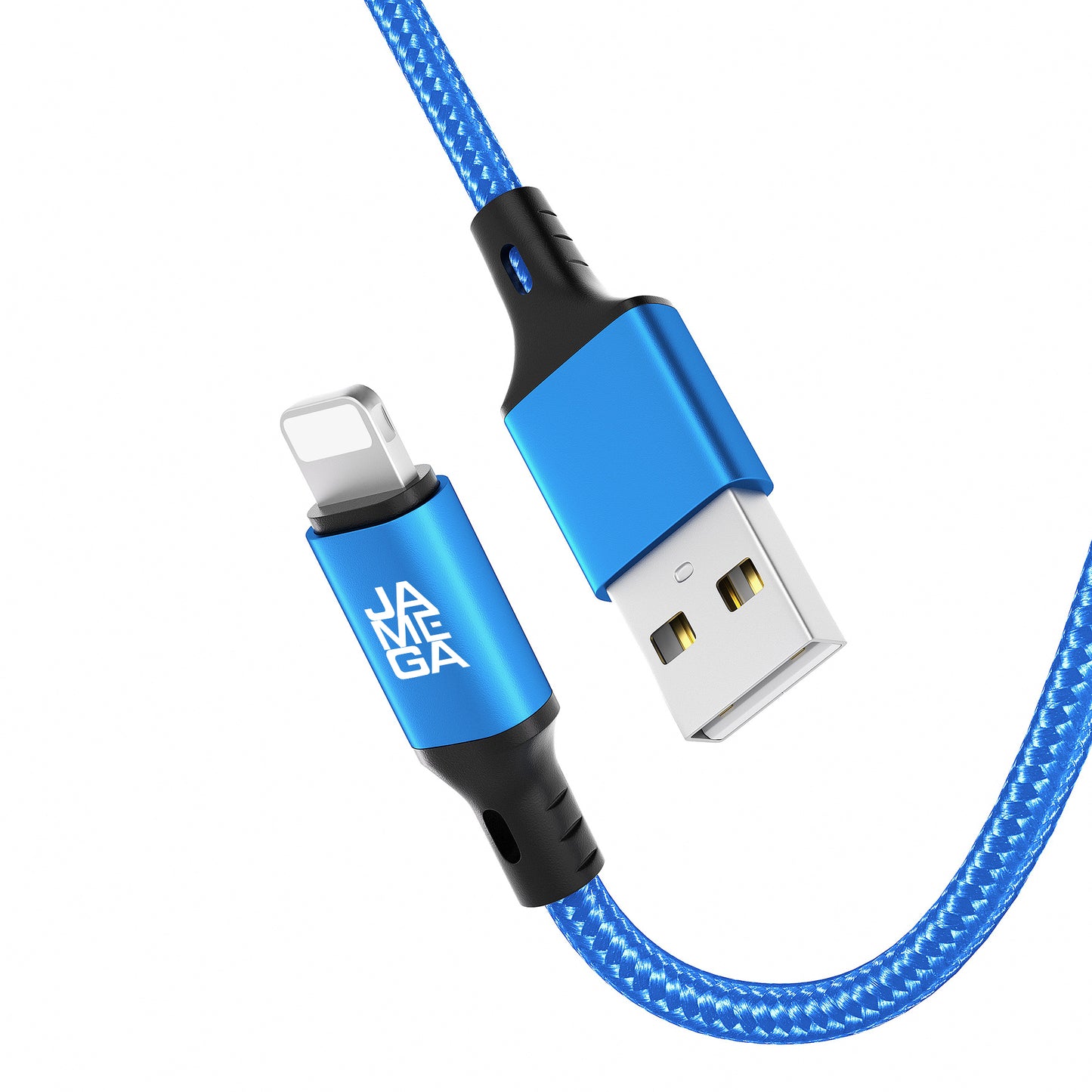 iPhone charging cable new generation cotton / blue - Variation