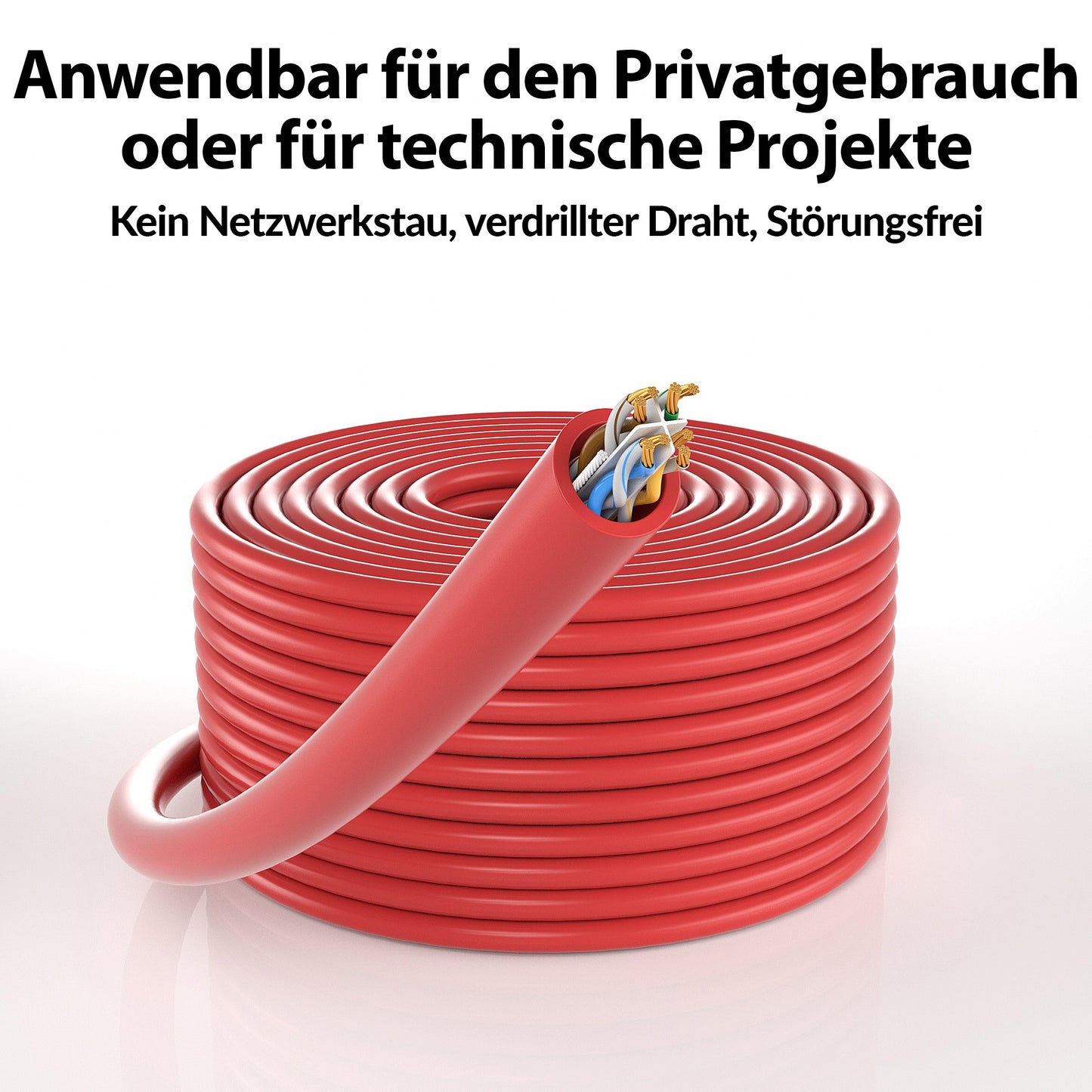 CAT 6 Patchkabel - RED - Variante