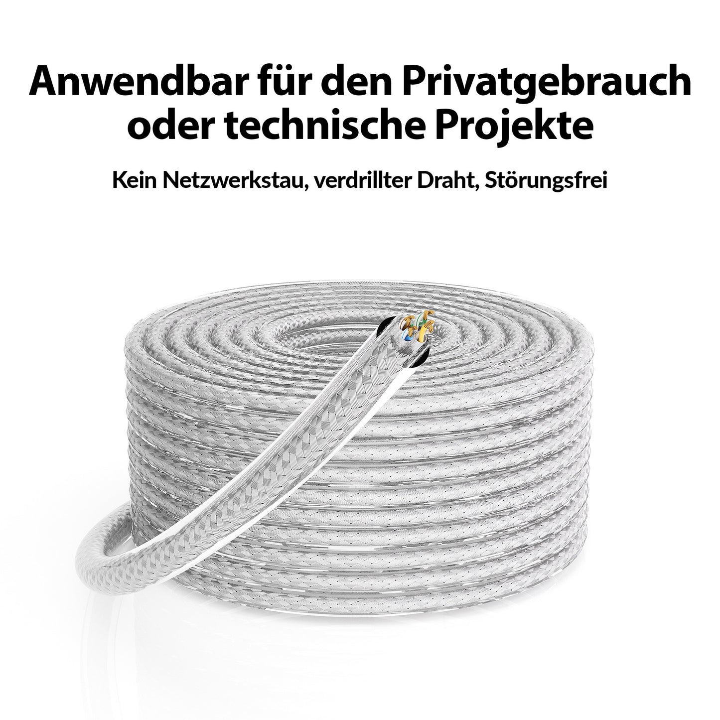 CAT 7 Patchkabel - TRANSPARENT - Variante