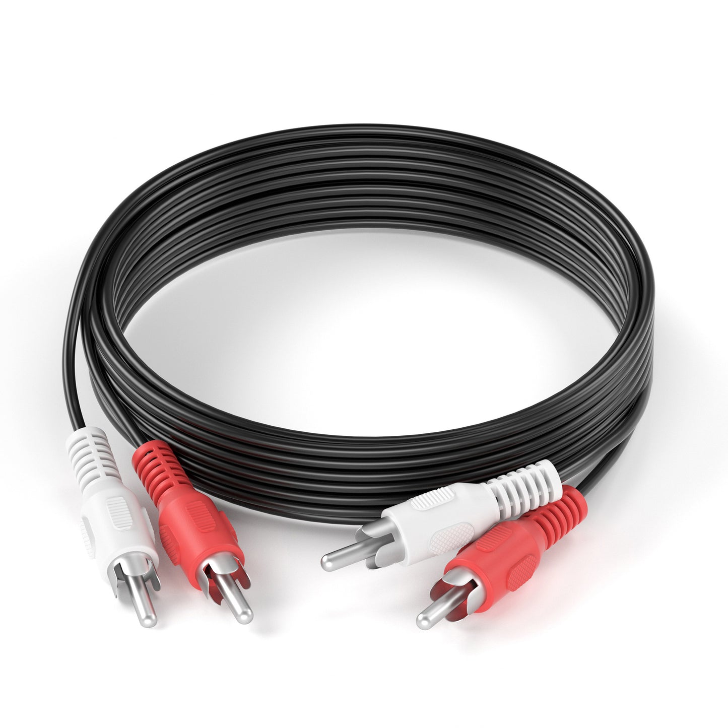 2x Cinch Stecker auf 2x Cinch Stecker Kabel - 4m