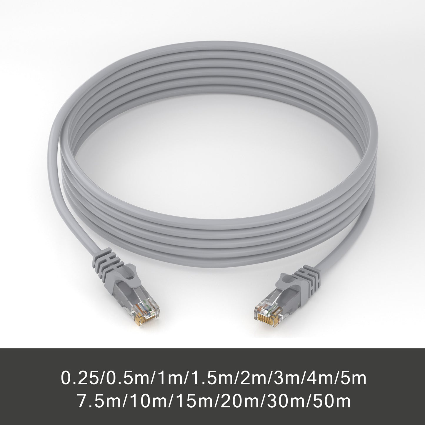 CAT 6 Patchkabel - GREY - Variante