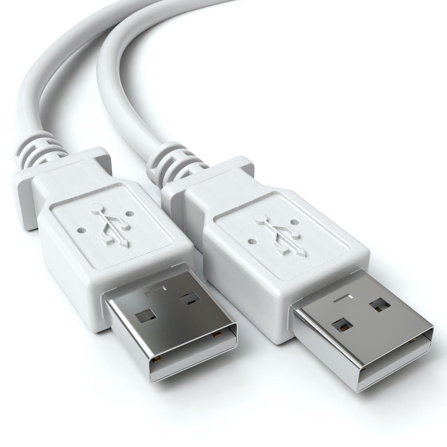 USB-A Verbindungskabel, 2.0, grau - S-Impuls Variante