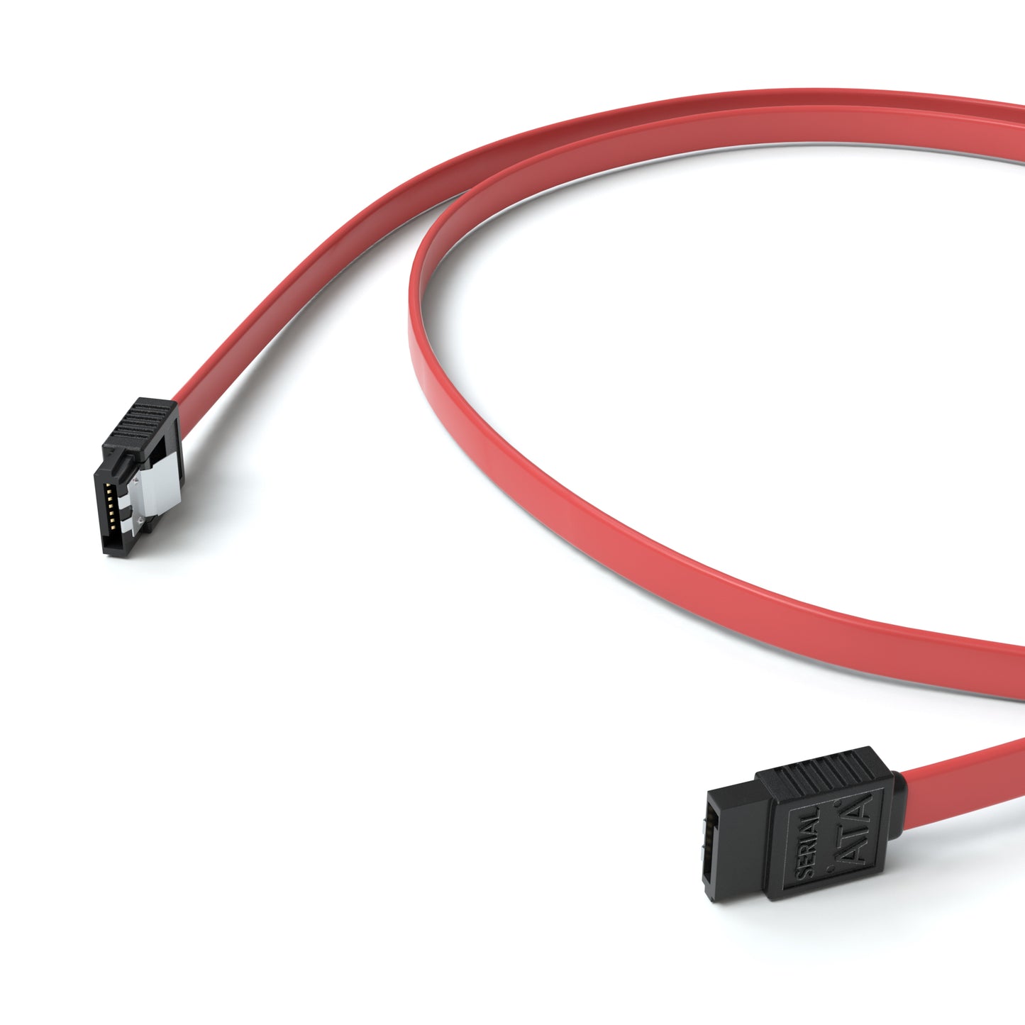 SATA-III-Kabel 3/6Gps. St./St. Befestigung - Variation