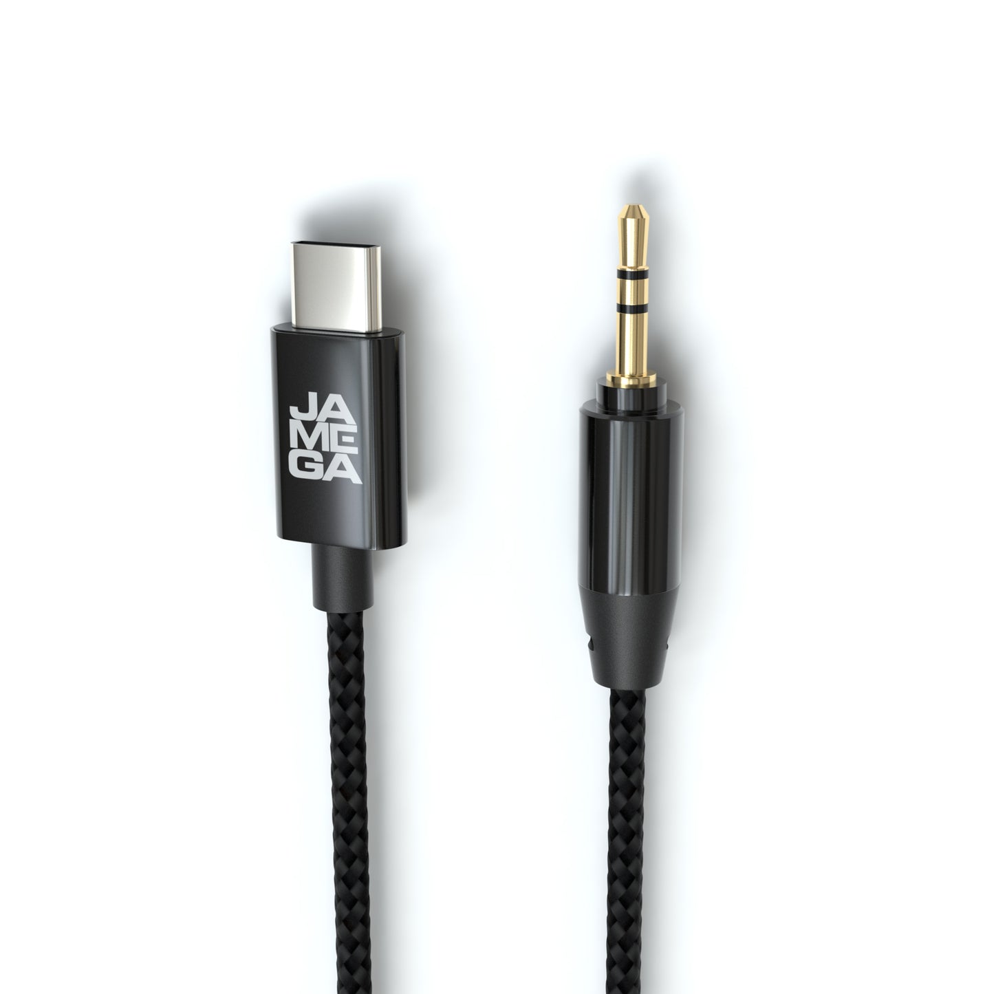 USB-C Male - 3,5mm AUX Male | Metal Shell / Nylon Braid | Variante
