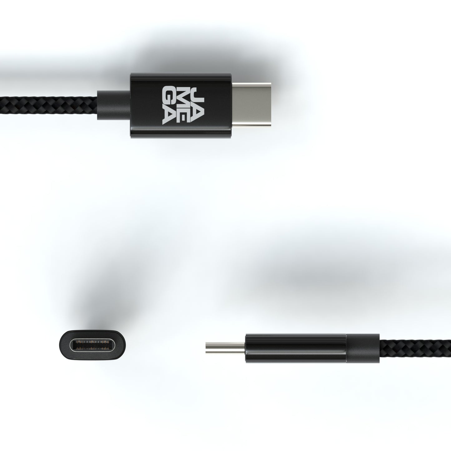 USB-C Male - 3,5mm AUX Male | Metal Shell / Nylon Braid | Variante