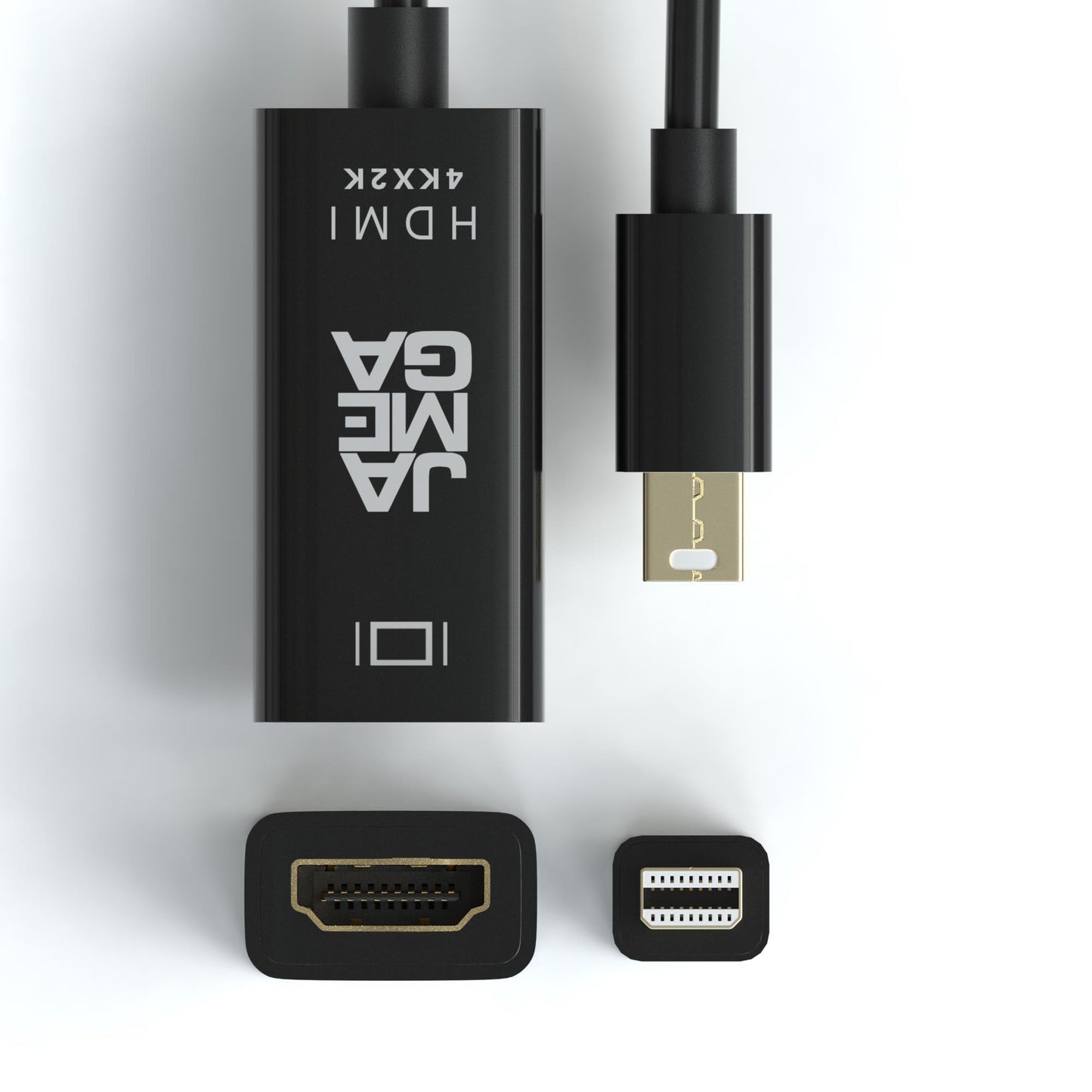 mini DP Male - HDMI Female