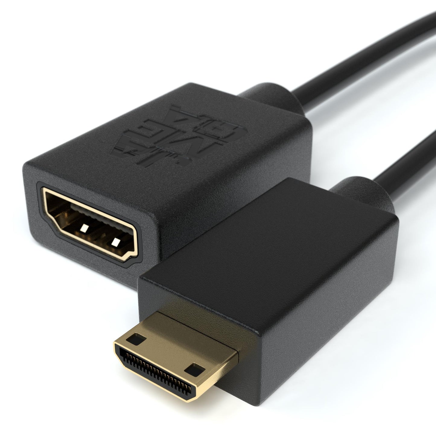 mini HDMI Stecker - HDMI Buchse Adapterkabel - 10cm
