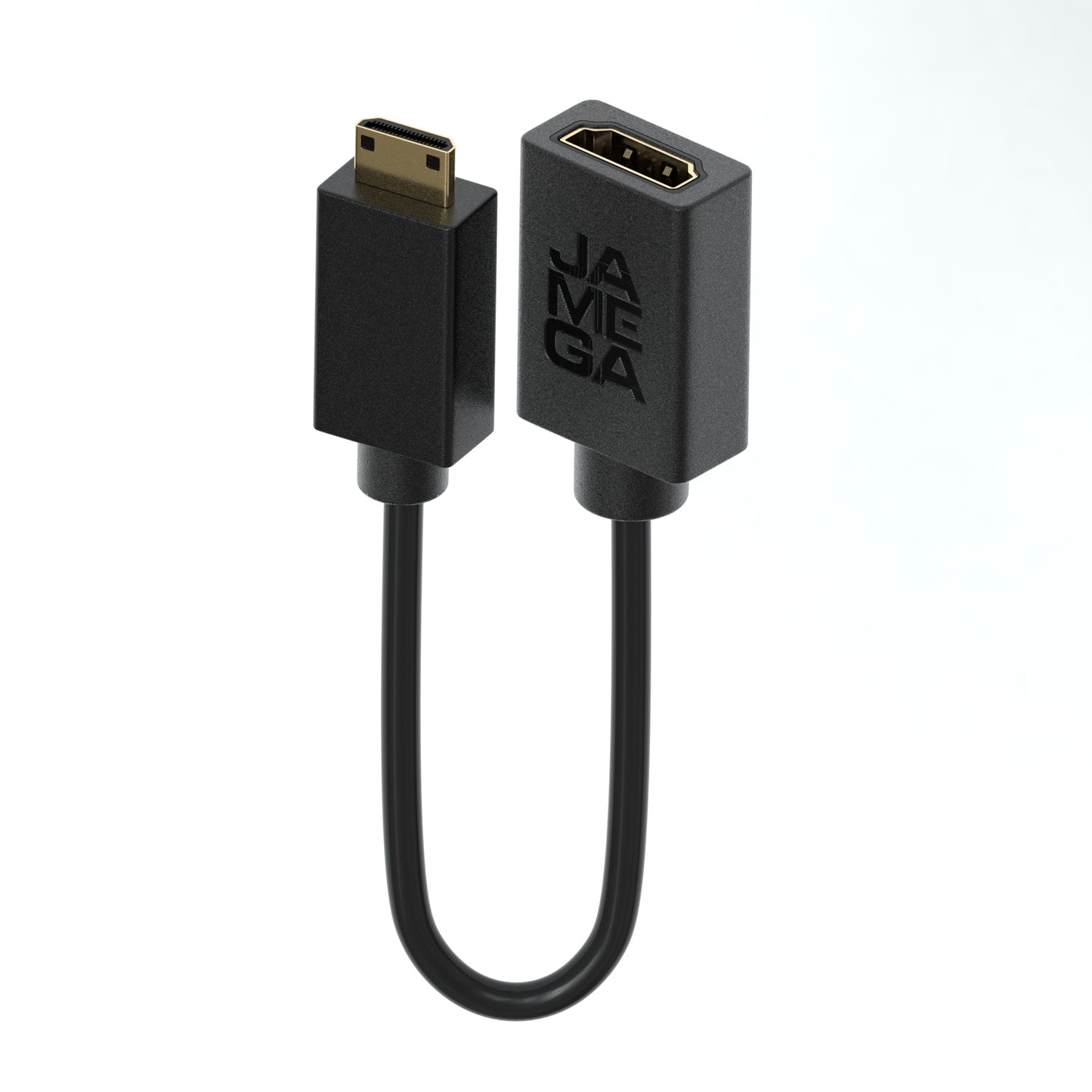 mini HDMI Stecker - HDMI Buchse Adapterkabel - 10cm