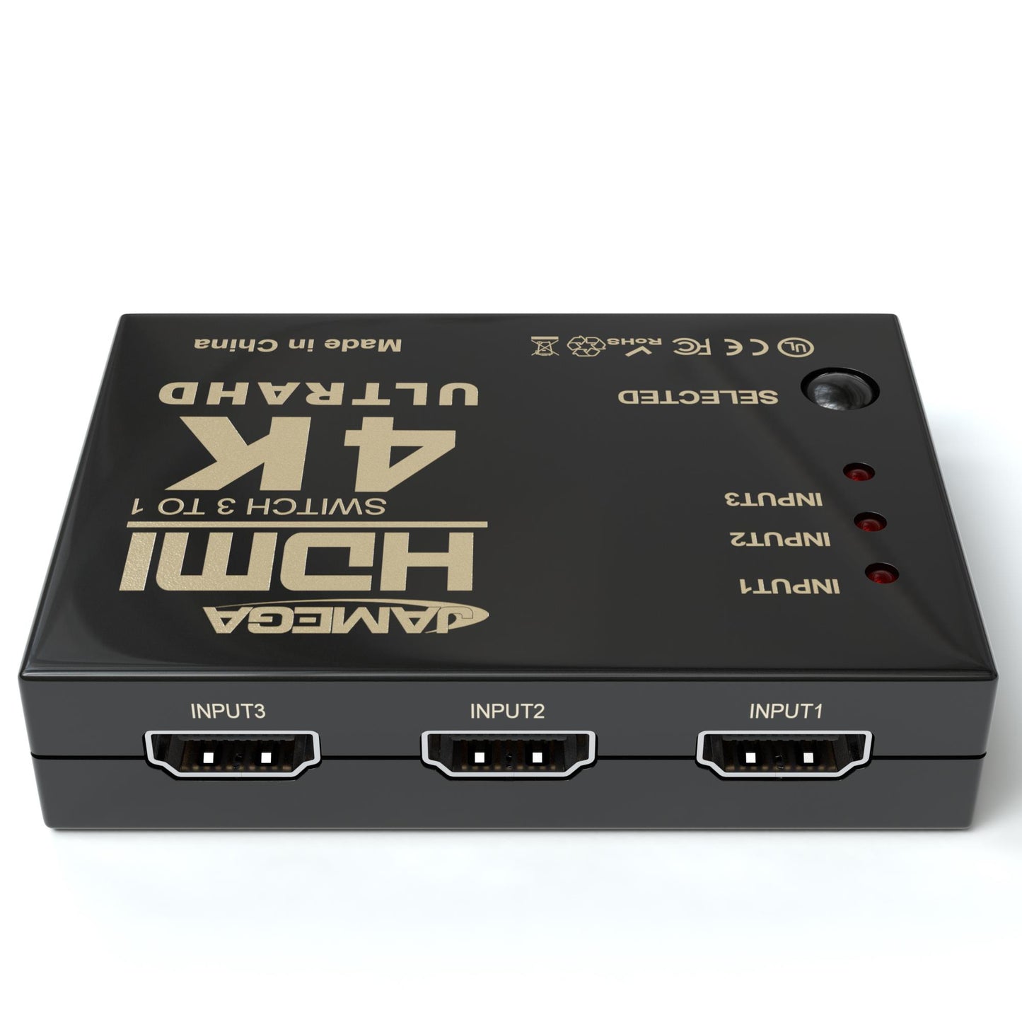 HDMI 3-Wege Switch 4K 30Hz inkl. Fernbedienung