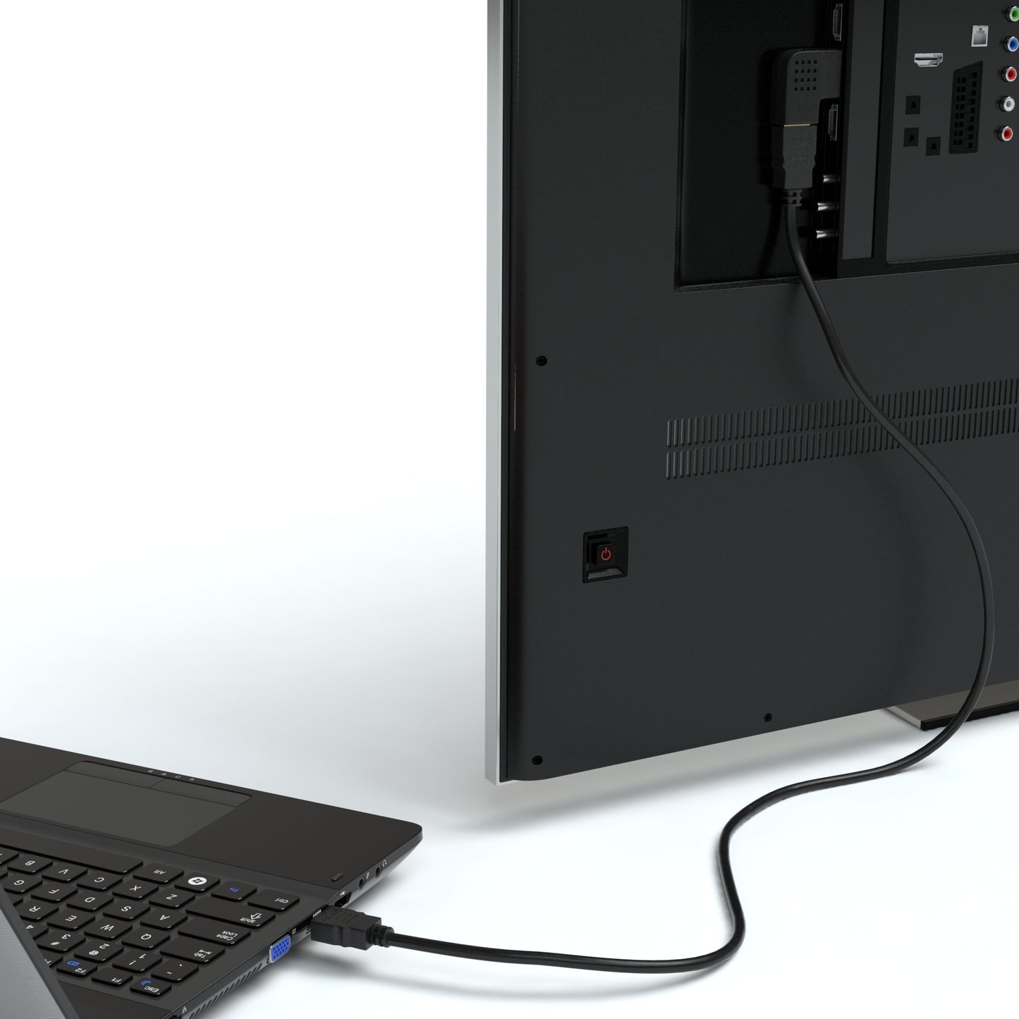 HDMI 90° Left Angled Adaptor