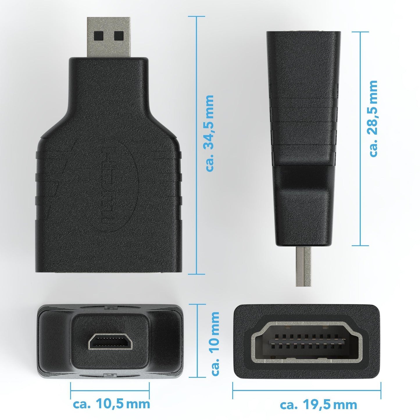 Micro HDMI Adapter / HDMI A zu HDMI D