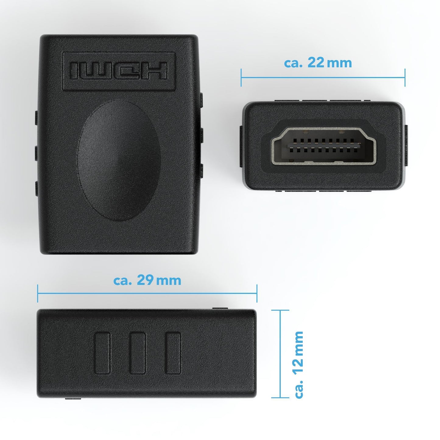HDMI Verlängerung / HDMI A Female - HDMI A Female