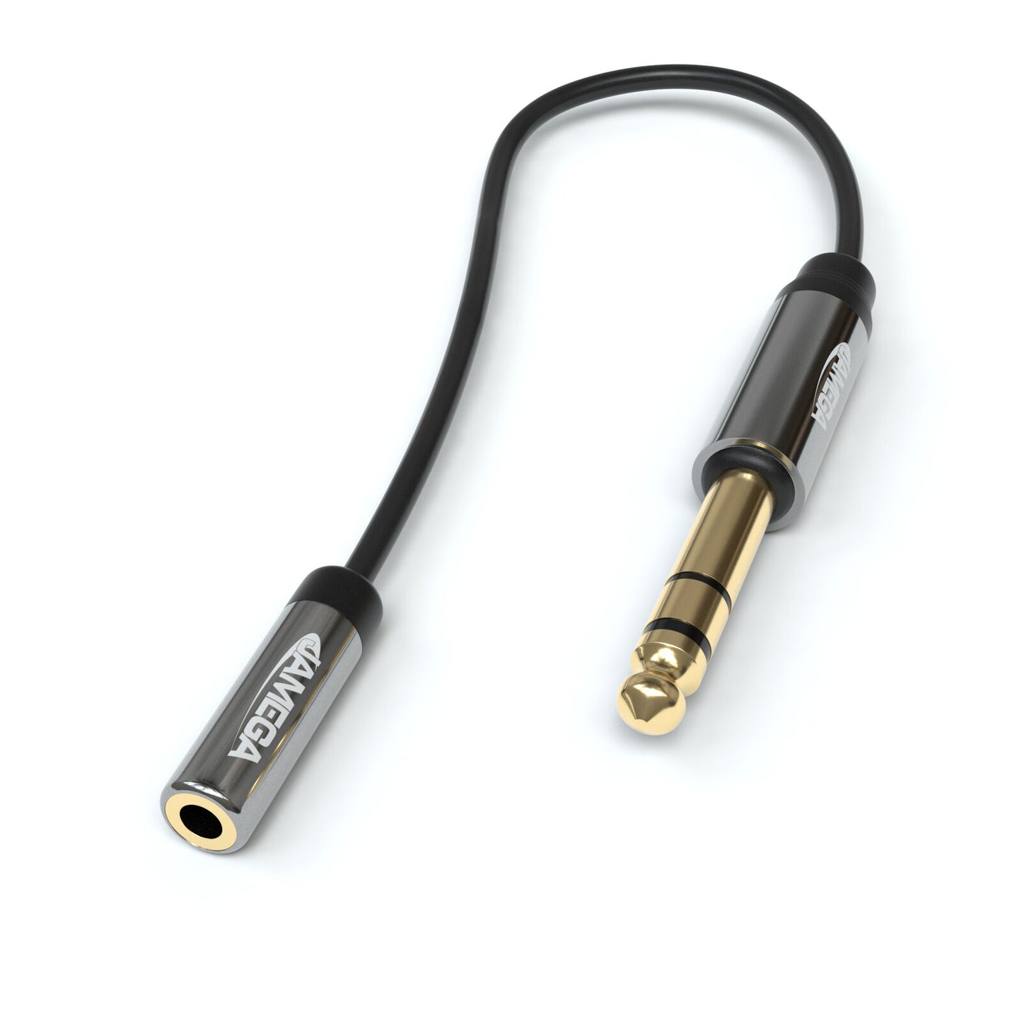 6,3mm Klinkenstecker - 3,5mm Klinkenbuchse Adapterkabel 20cm