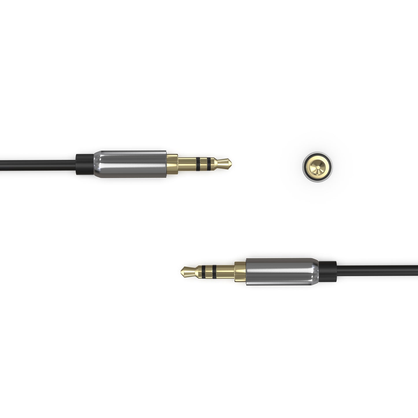 USB C zu Aux Spiralkabel
