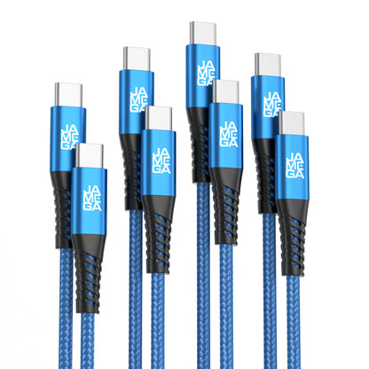 USB-C Kabel Blau | | 4er Set