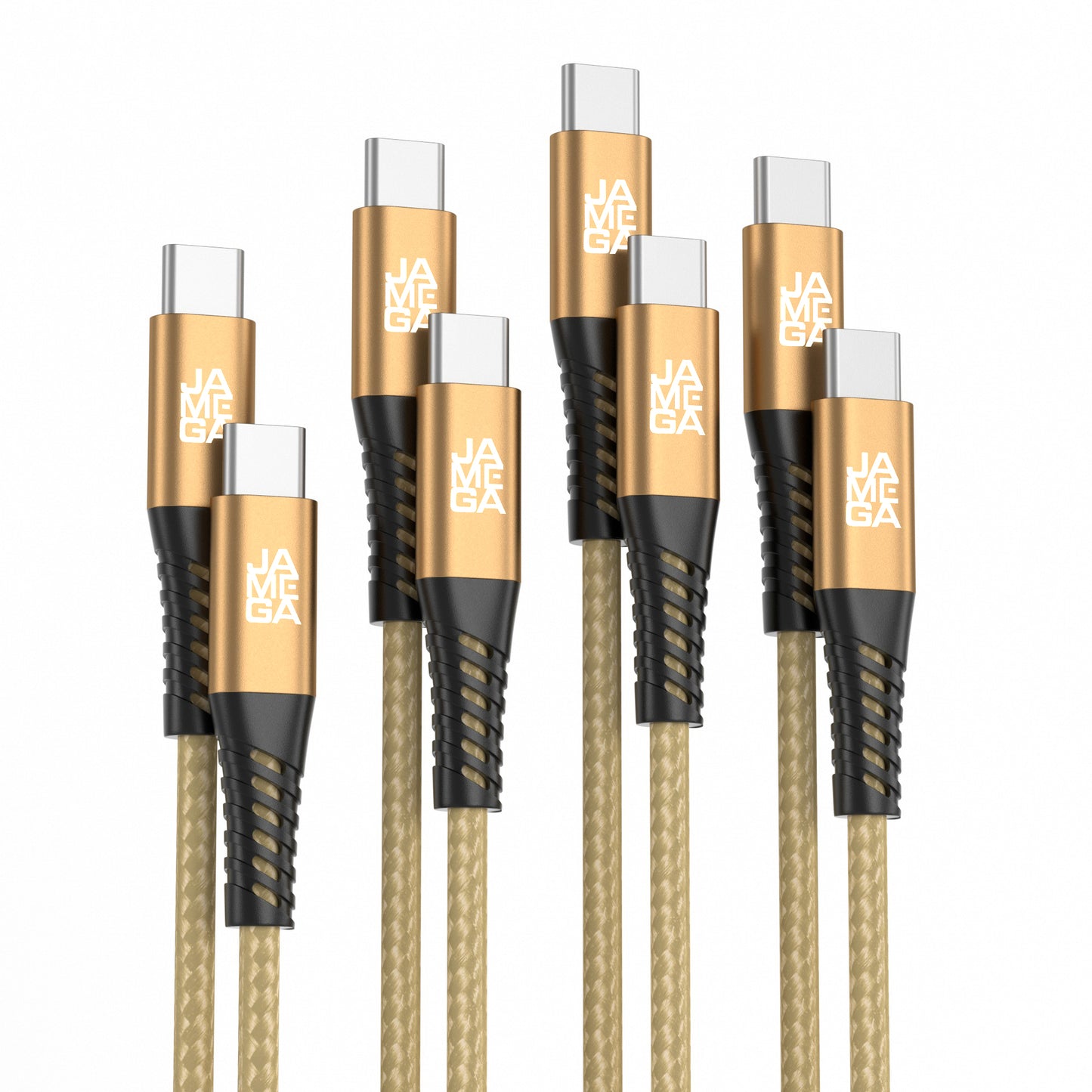 USB-C Kabel Gold | | 4er Set