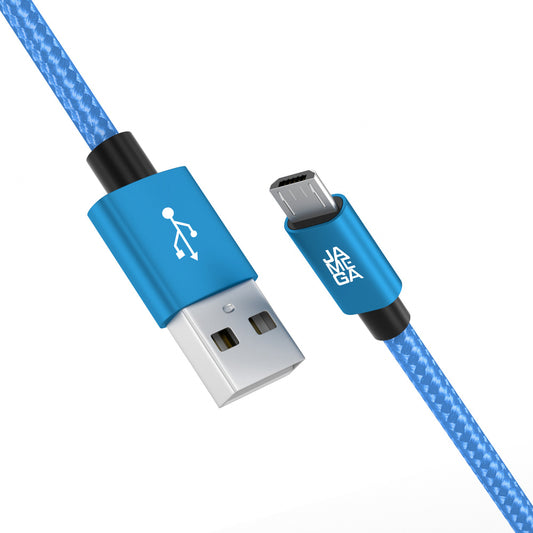 micro USB Kabel - Blue - Variante "eBW"