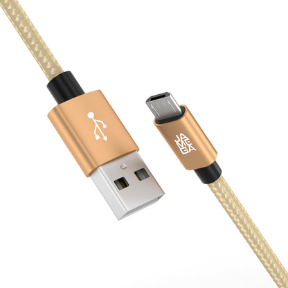 Micro USB Kabel Gold