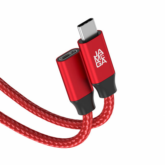 USB C Verlängerungskabel - Rot - Variante