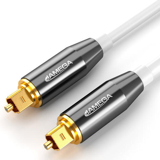 Toslink Premium Kabel *Weiß* - Variation