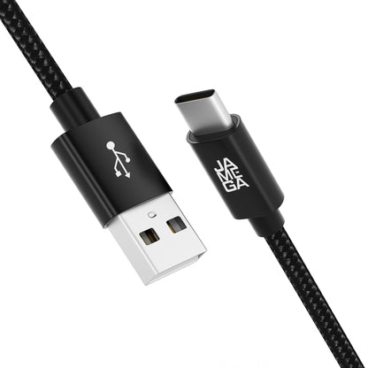 USB-C - USB A | Nylon + Metal Shell | *NEW MODEL* - Black - Variante "eBW"