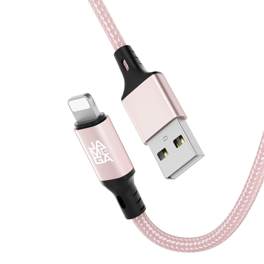 iPhone charging cable new generation cotton / rosegold - Variation