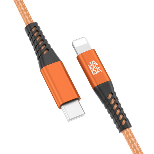 USB-C - Lightning Kabel Orange