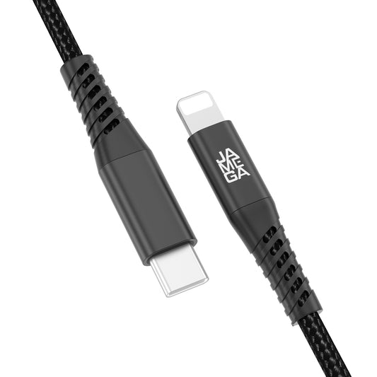 USB-C - Lightning Kabel Schwarz