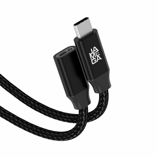 USB C Verlängerungskabel Schwarz