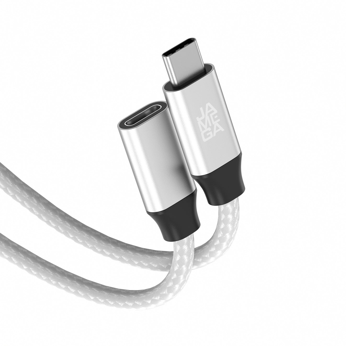 USB C Verlängerungskabel Weiß