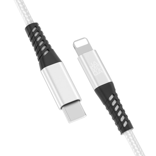 USB-C - Lightning Kabel Weiß