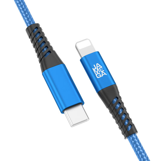USB-C - Lightning Kabel Blau