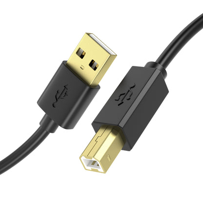 USB-A zu USB-B Druckerkabel Schwarz