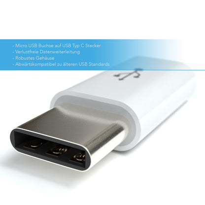 Micro USB auf USB Typ C Adapter