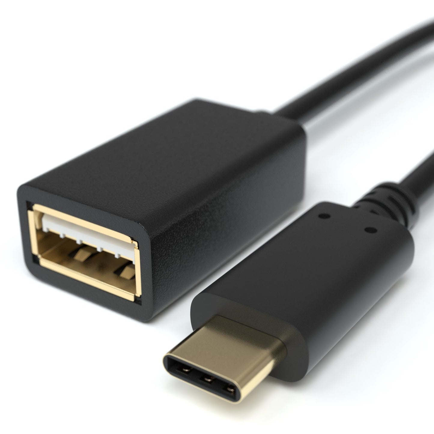USB Buchse zu USB C Stecker - Adapter - 0,2m