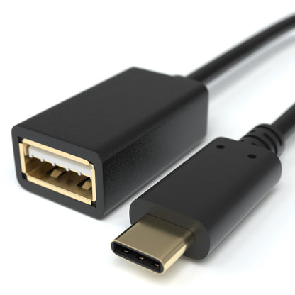USB Buchse zu USB C Stecker - Adapter - 0,2m