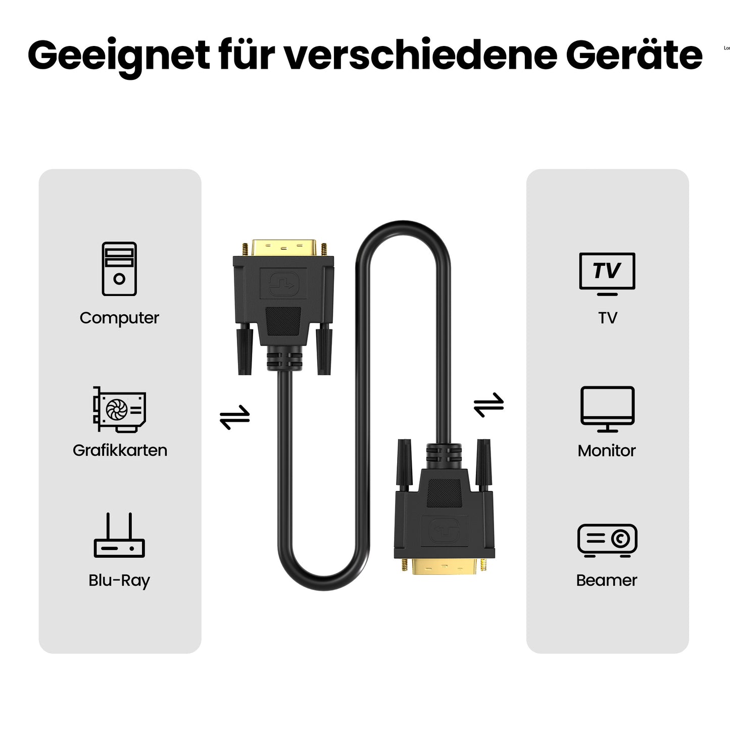 DVI zu DVI Kabel - Variation "eBW"