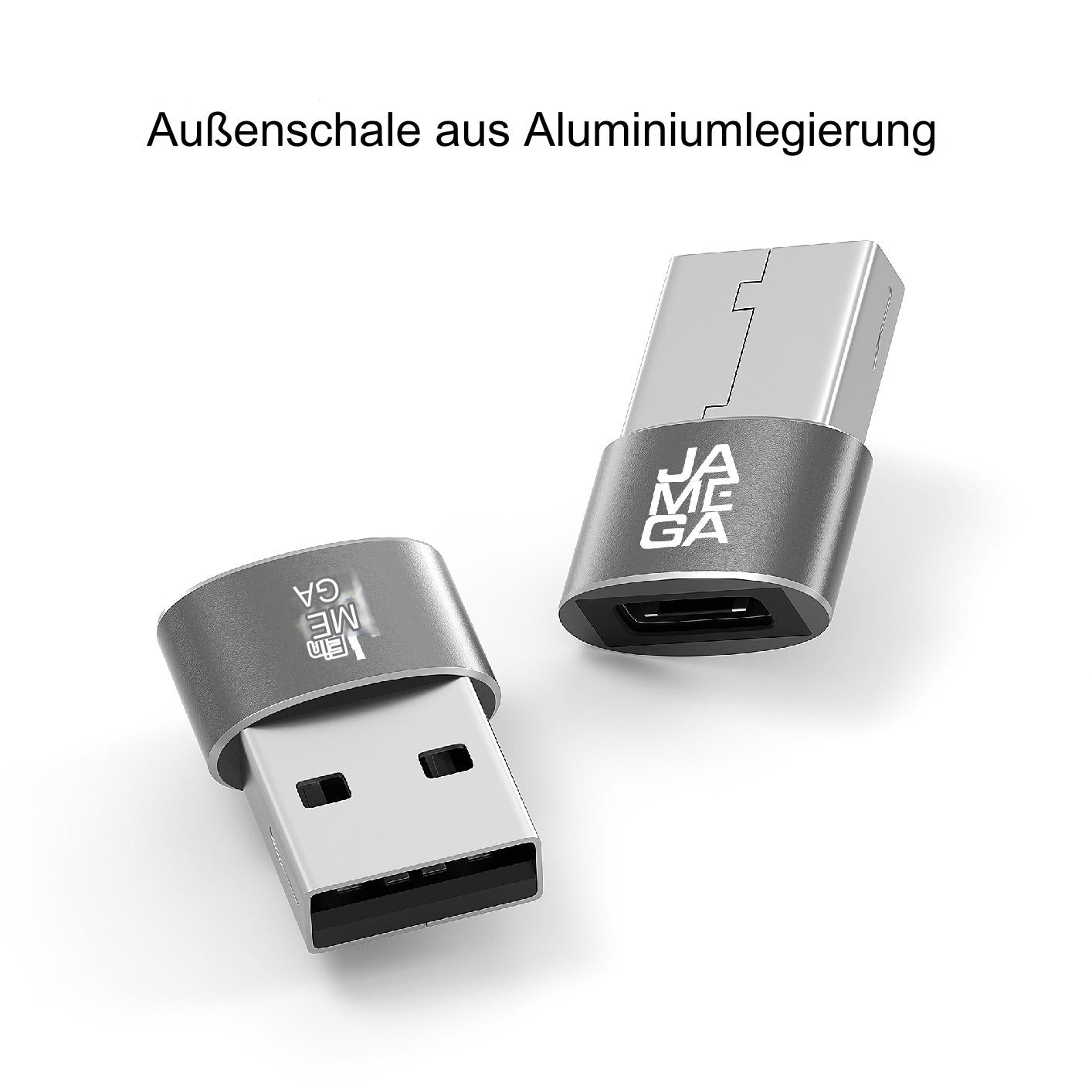 USB A to USB C Female Adapter 2.0