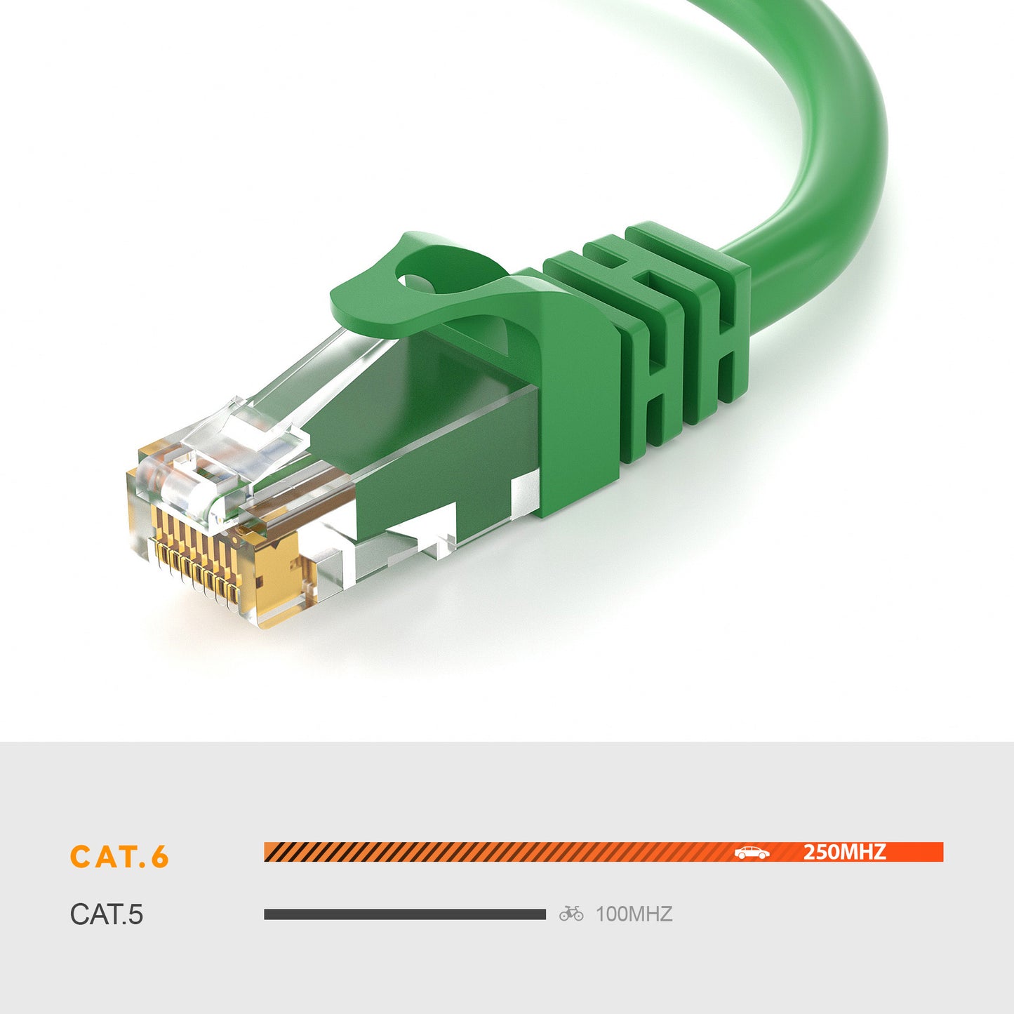 CAT 6 Patchkabel - GREEN - Variante